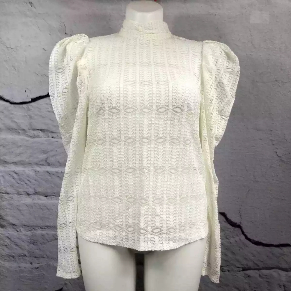 Puffy Sleeve Blouse